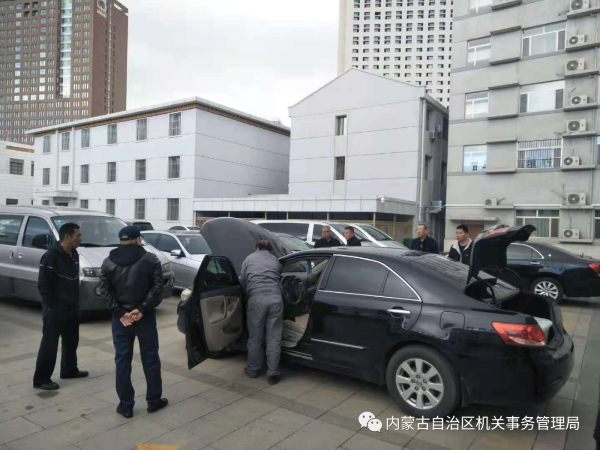 自治区机关事务管理局第二车辆服务中心开展消防安全大检查1